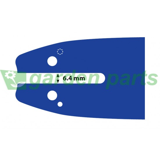 TSUMURA GUIDE BAR 30cm (12") 3/8LP 1.3 mm (0.50") MC CULLOCH 11000640
