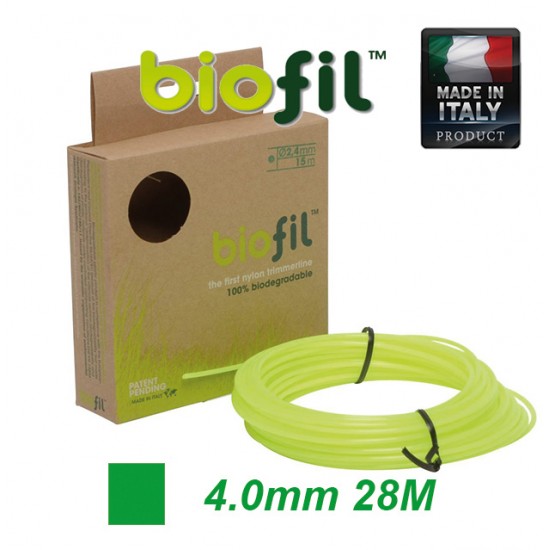 BIOFIL TRIMMER LINE SQUARE  4.0mm 28m 