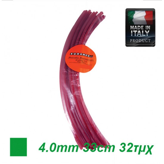 FILO DI NYLON QUADRATO 4.0mm 33cm 32 pezzo