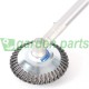 Wire weed brush for gasoline brushcutters - diam. 200mm, 20mm/25,4mm TRIMMER HEAD 016019-1