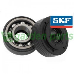 SEAL RING WITH BEARING SKF 6201-C3 12x36x12,25/14.45