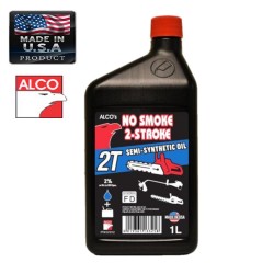 ALCO OIL NO SMOKE FOR TWO STROKE ENGINE 1lt AMERICAN LUBRICATING