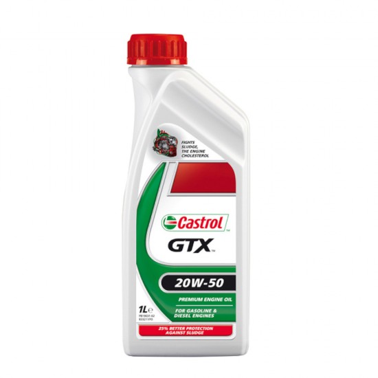 Olio Castrol GTX 20W50 1lt