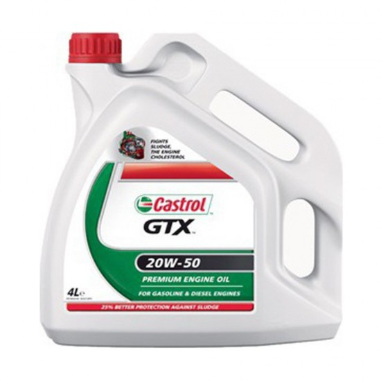 Olio Castrol GTX 20W50 4lt