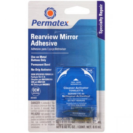 Permatex Rearview Mirror Adhesive Kit  81844 GASKET MAKER & GLUES 11007681844