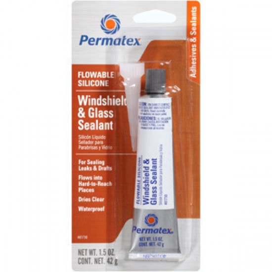 PERMATEX WINDSHIELD & GLASS SEALANT 45ml 81730 GASKET MAKER & GLUES 11007681730