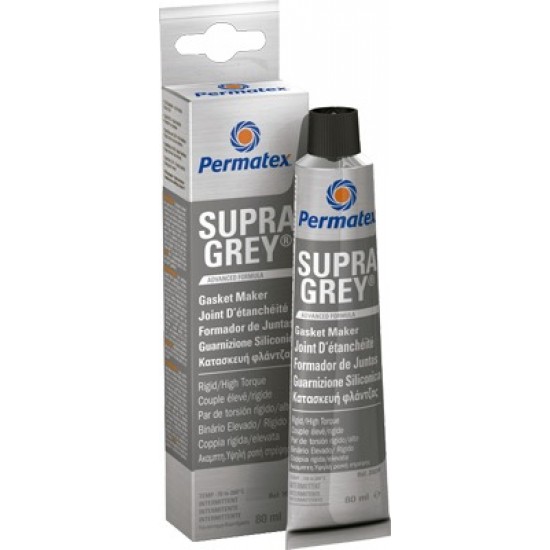 Permatex Supra Grey RTV 80ml 35134 Gasket Maker & Glues