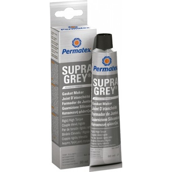 Permatex σιλικονούχα φλάντζα Supra Grey RTV 80ml 35134 ΦΛΑΤΖΟΚΟΛΛΕΣ & ΚΟΛΛΕΣ 11007635134